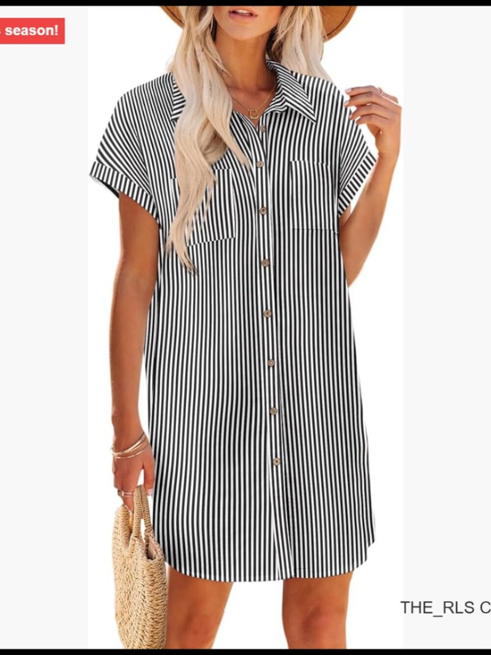 Cotton Button Down Short Sleeve Tshirt Dress Casual Mini Beach